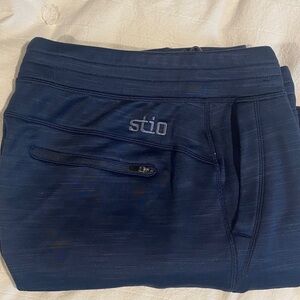 Stio Men’s Gannett Peak Navy Blue Sweatpants